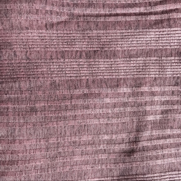 Mauve Ribbed Knit Cardigan Duster Sweater Size S - Picture 4 of 4